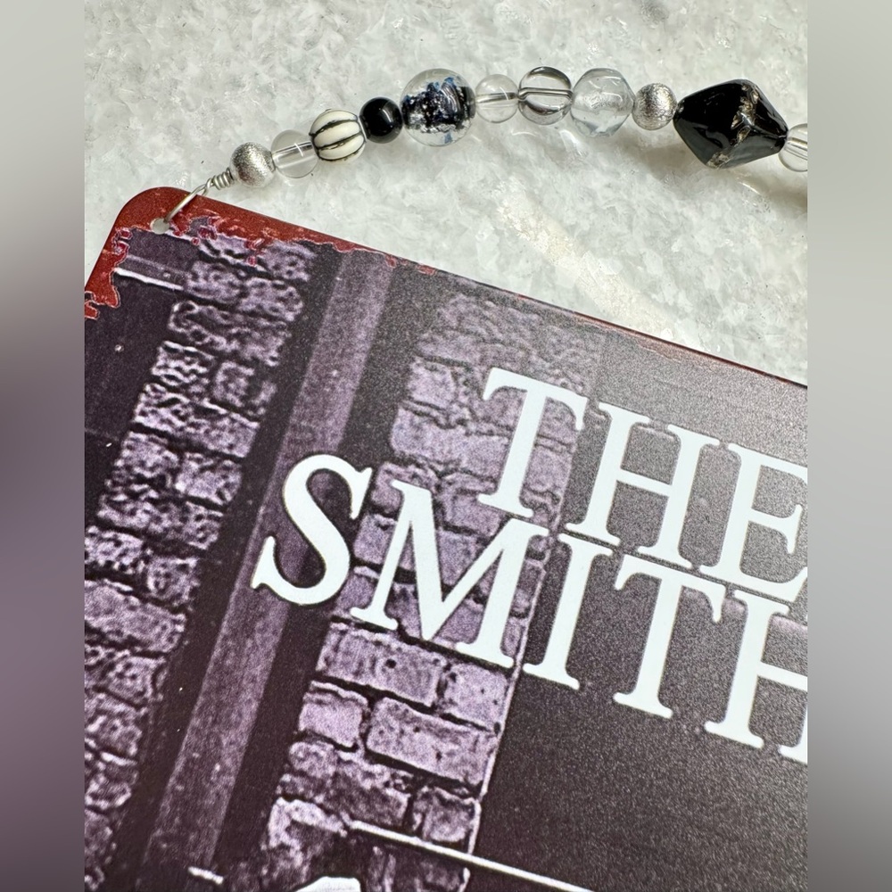 New The Smiths Band 80s Inspired Metal Wall Sign w/ Beaded Hanger - 8” x 12” - Picture 4 of 6